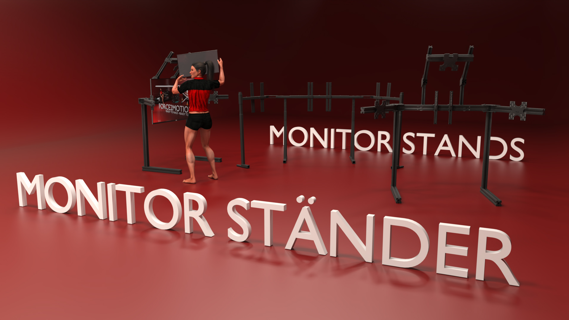 Force2Motion - Monitor Stands and Mounts