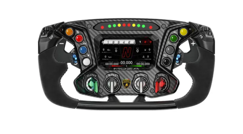 MOZA Lamborghini Essenza SCV12 Sim-Racing Steering Wheel