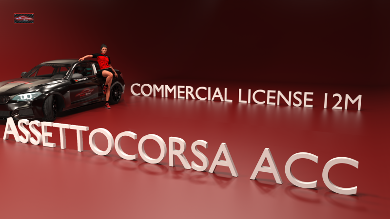Assetto Corsa Competizione Commercial License 12M